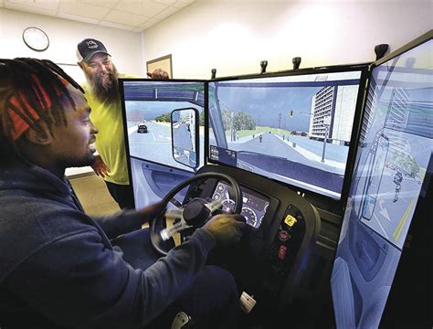 Trucking Simulator Helps Students During CDL Training