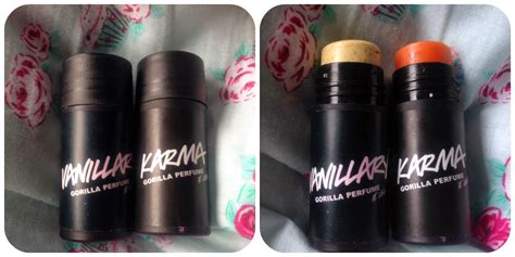 Lush Solid Perfumes: Review - Shy, Strange, Manic