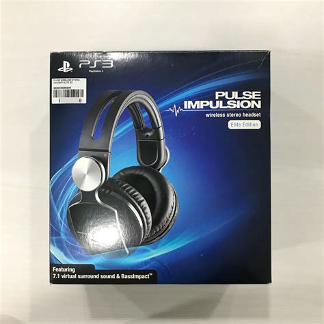 Sony Pulse Elite Edition Wireless Headset, Video Gaming, Gaming Accessories, Virtual Reality on ...