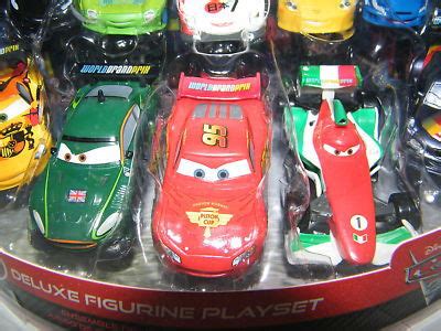 Disney Cars 2 Deluxe World Grand Prix Toy Set of 10 | #252743280