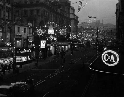 Christmas lights in Church Street 13th December 1968 Liverpool Shopping, Liverpool Life ...