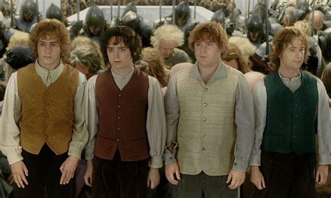 The four Hobbits from 'The Lord of the Rings' reunited in sweet picture