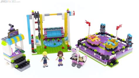 LEGO Friends Amusement Park Bumper Cars review! 41133