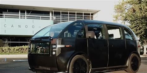 Video: Canoo begins road-testing of its EV compact van, fast-tracking production - Electrek