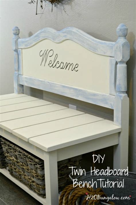 How To Make A Bench From A Twin Bed - Bed Western