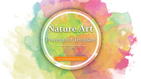 Nature Art Powerpoint Templates - Arts, Nature, Orange - Free PPT ...