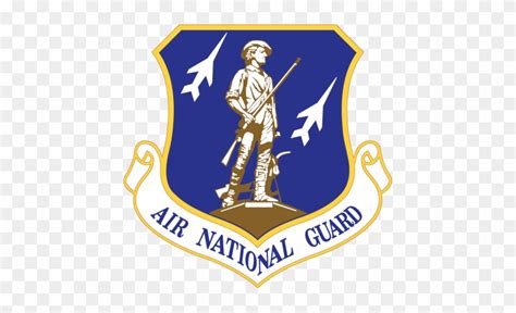 Air National Guard Emblem - Air National Guard Patch - Free Transparent ...