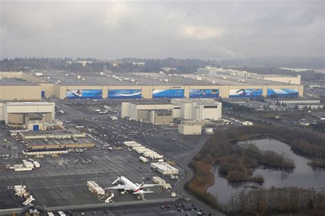 Boeing’s largest site located in Everett, Wash.