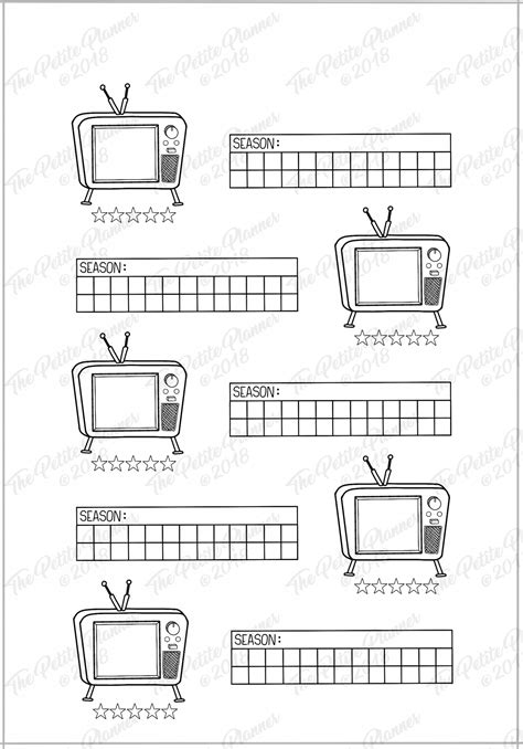 Netflix TV Show Tracker ⋆ The Petite Planner