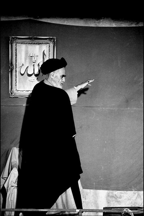 Alfred Yaghobzadeh Photography | Ayatollah Khomeini, the leader of Iran's 1979 Islamic revolution.