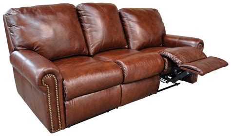 Omnia Leather Fairmont Reclining Sofa | Leather Showroom | Leather reclining sofa, Leather sofa ...