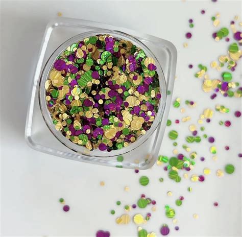 Mardi Gras Face and Body Glitter — Serenity Home & Gifts