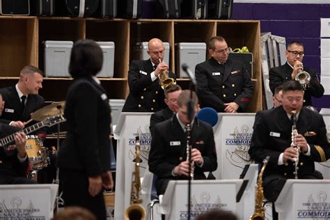 DVIDS - Images - U.S. Navy Band Commodores perform at DeSoto Central ...