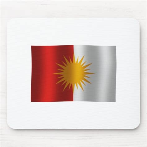 Yezidi Flag Mousepad | Zazzle