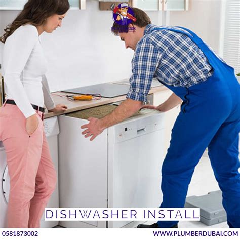 Dishwasher Install - Plumber Dubai