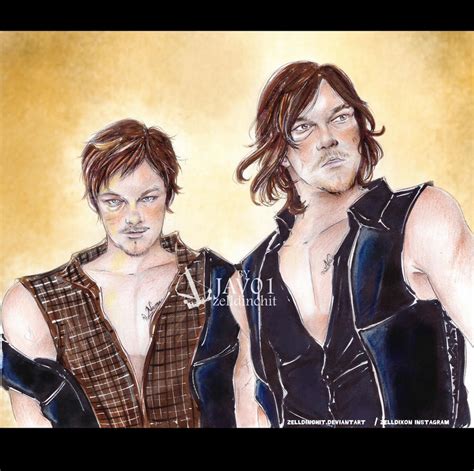 Daryl Dixon TWD season 1-5 by zelldinchit on DeviantArt