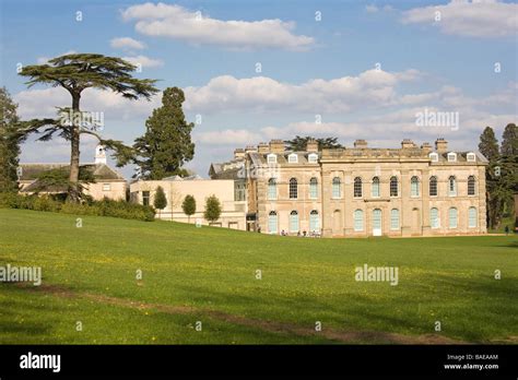 Compton Verney art gallery, Warwickshire. A Robert Adam designed grade 1 listed building set in ...