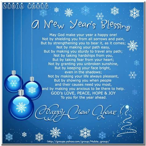 A New Years Blessing | New years prayer, Happy new year wishes