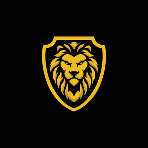 lion shield logo vector design 7995319 Vector Art at Vecteezy