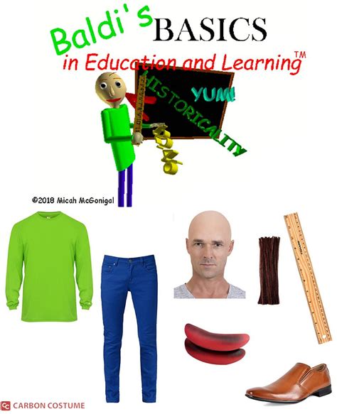 Baldi Costume Guide for Cosplay & Halloween