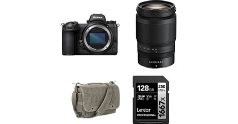 Nikon Z7 II with 24-200mm Lens and Accessories Kit B&H Photo