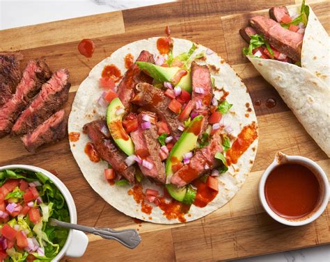 Marinated Steak Wraps Recipe | SideChef