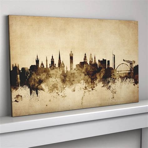 2022 Best of Glasgow Canvas Wall Art