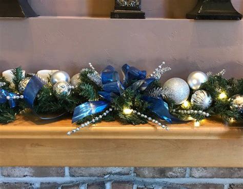 20+ Blue And Silver Christmas Garland – The Urban Decor