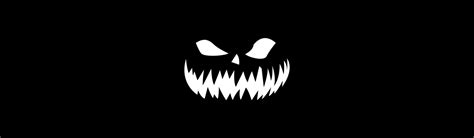 1200x350 Resolution Halloween Black & White Minimalist 1200x350 ...