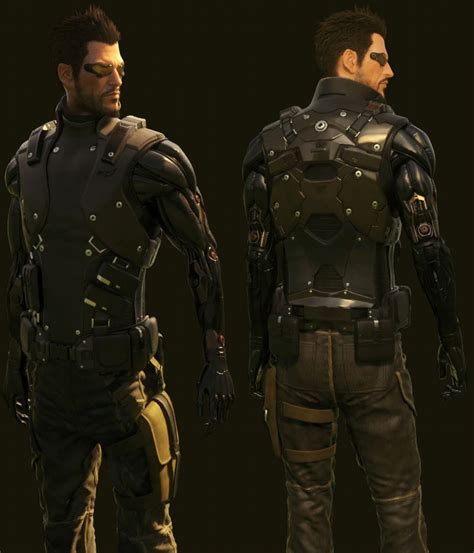 Deus Ex Human Revolution Adam Jensen - Concept - Augmentations | Pinterest - Kunst