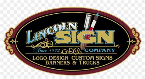 Lincoln Sign Company - Calligraphy Clipart (#2395283) - PikPng