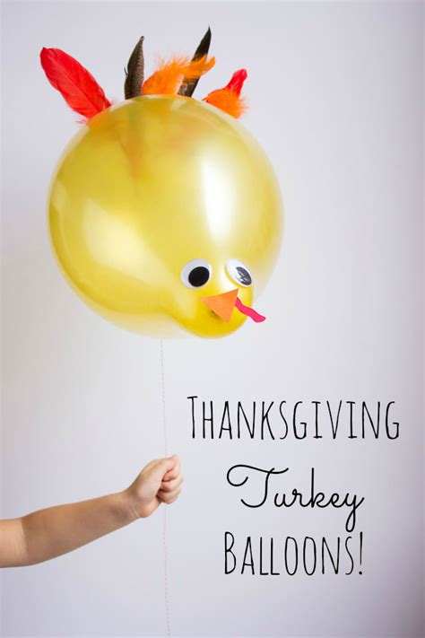 Thanksgiving Turkey Balloons | Design Improvised