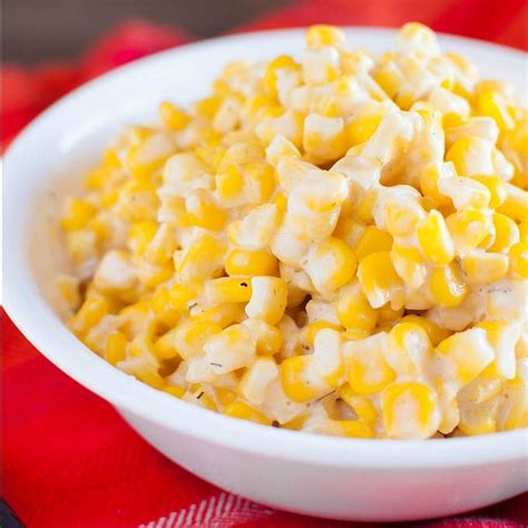 Cream Cheese Corn in the Crock Pot - Back for Seconds