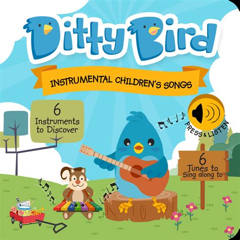 Ditty Bird Baby Sound Book: Instrumental Children'S Songs - Imagine That Toys