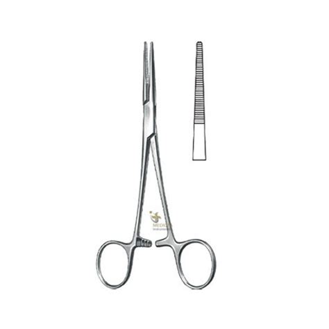 Kelly Hemostatic Forceps Straight 7" 18cm - Medicta Instruments