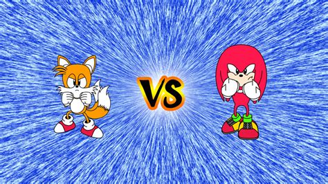 Tails-vs-Knuckles by Diegichigo on DeviantArt