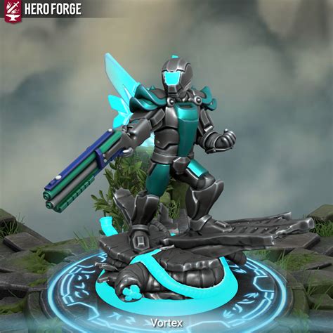 Hero Forge Vortex Armour with Vortex Beater : r/Terraria