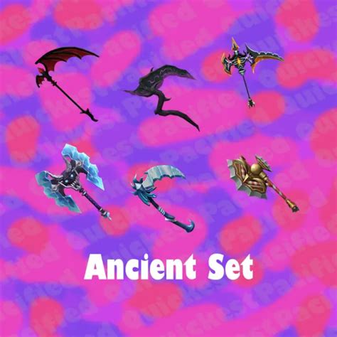 ROBLOX MURDER MYSTERY 2 MM2 Ancient Set Godly Knife and Guns $5.00 - PicClick