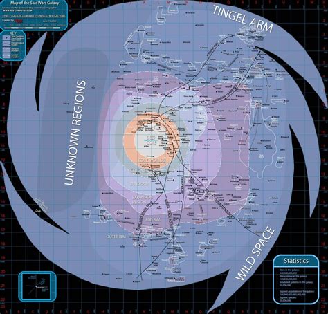 A map of the Star Wars Galaxy : r/coolguides