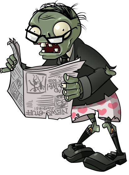 Image - Newspaper Zombie.png | Plants vs. Zombies Wiki | FANDOM powered ...