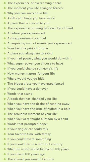 100 Personal Essay Topics. This list has some really good prompts! http ...