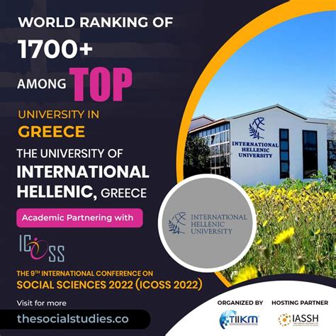 International Hellenic University Academic Partnering with ICOSS 2022 - TIIKM Blog