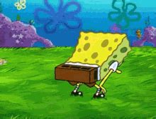 Spongebob Flexing Gif