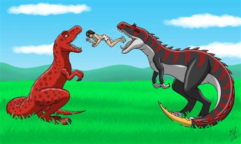 Dinosaurs And Their Human 2 by Goldy--Gry on DeviantArt