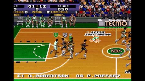 Tecmo Super NBA Basketball (SNES / Super Nintendo) - Vizzed.com ...