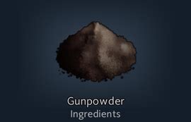 Gunpowder - Official Black Survival Wiki