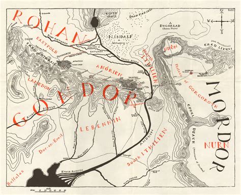 Map Of Mordor Dress - Liqurus