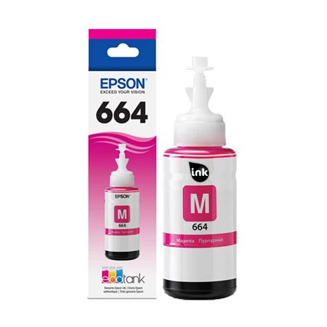 Epson 664, Magenta Ink Bottle - Toner.lk