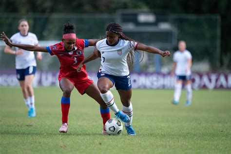 US women’s U-20 team defeats Haiti, grounding the Grenadieres' CONCACAF ...