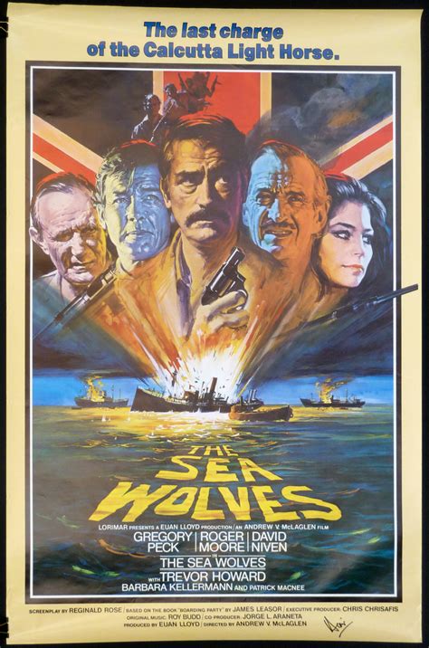 THE SEA WOLVES UK One Sheet poster | Picture Palace Movie Posters